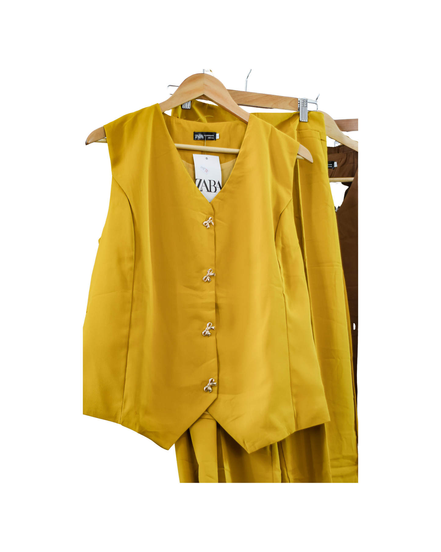 Two-piece vest suit set