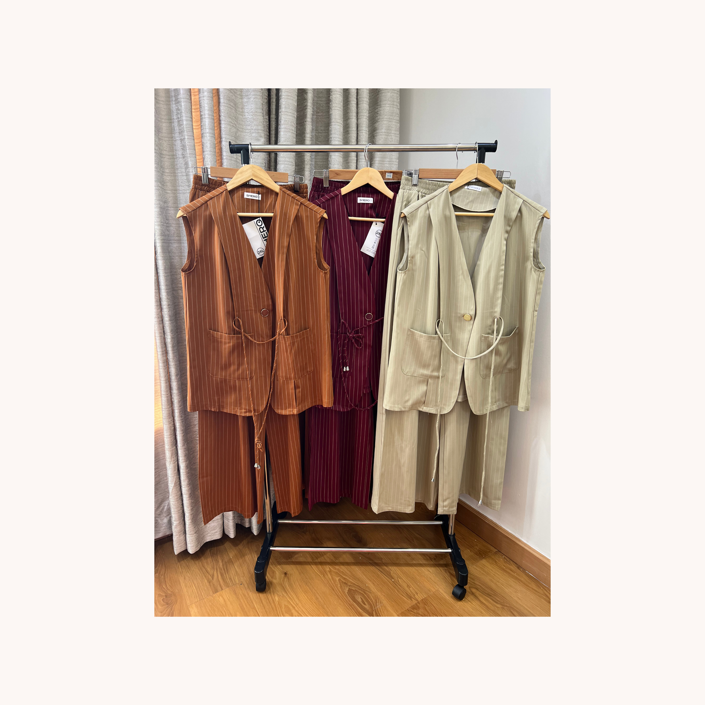 Pin stripe Pant suit set