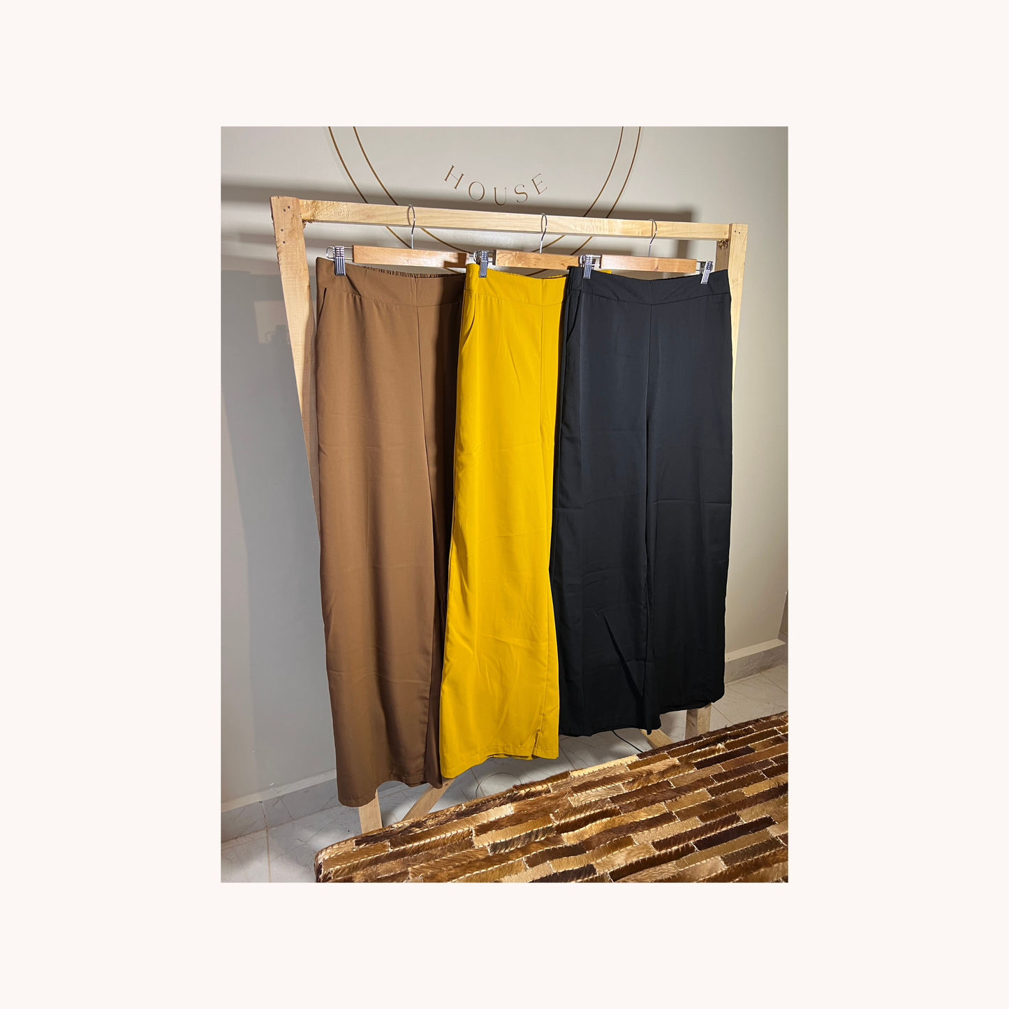 Two-piece pant and waistcoat suit set